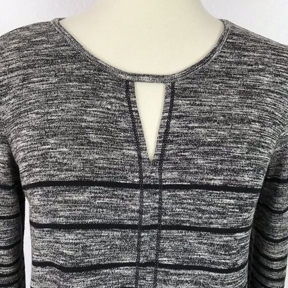 Max Studio Dress Pullover Striped Stretch Knit Color Block - Picture 2 of 9